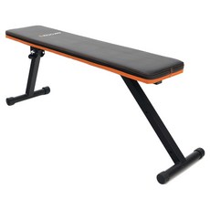 이고진 A형 벤치프레스 튼튼 평벤치 SFB1, 블랙 + 오렌지
