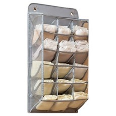 Market Pio 家居壁掛式分格內衣整理收納盒, Type 3, 2個