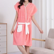 Mother Btti 女性連身裙式浴袍, 1個, 粉紅色