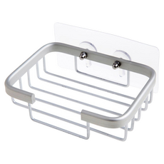 Truly House 免打孔加厚肥皂架, 太空鋁材質, 1個, 單一顏色