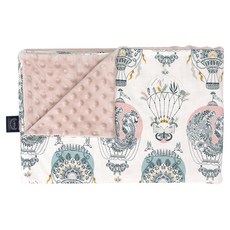 La Millou 巧柔毯, 100 x 80cm, 夢想熱氣球 粉色