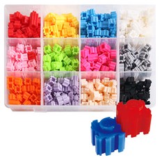 TOY7 Aga Plus 톡톡積木 1cm 12種超值套組, 1套