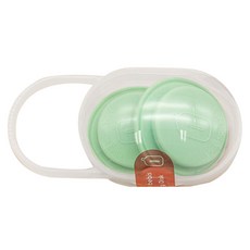 요한손베비스 밀폐 디스크 2p + 니플케이스 세트, 1세트, 민트