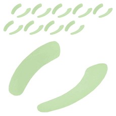 PEONIST 粉彩可裁剪黏貼式馬桶坐墊10入組, 1套, 綠色