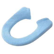 PEONIST 可水洗重複使用馬桶坐墊套, 1套, 天藍色