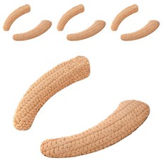 PEONIST 毛巾可拆卸馬桶座墊套 4件組, 棕色, 1套