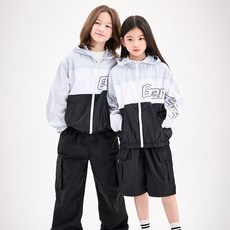 Jelistudio 兒童斜紋拼色夾克