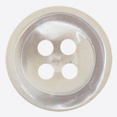 동대문단추왕 리얼 자개 단추 9mm RS-01, 아이보리, 8개