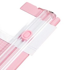 LIVINGNEON 手帳裝飾 刻度 裁切 文件 裁紙機 粉紅色, 單一商品, A4