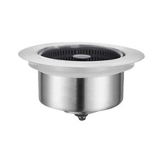 不鏽鋼按壓水槽過濾器 M款 13.8 x 7.8cm, 1個, 1入