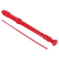 Finest One 德式 8孔 G調 直笛, 紅色, 1個