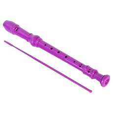 Finest One 德式 8孔 G調 直笛, 紫色, 1個