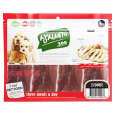 초심 강아지 삼시세끼 꽈배기 육포 간식, 오리가슴살, 300g, 1개 오리가슴살, 300g, 1개