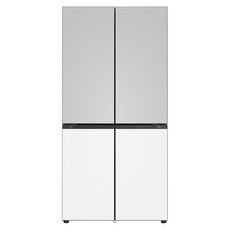 LG전자 [색상선택형] 디오스 오브제컬렉션 STEM 베이직 Fit 앤 Max 상냉장 하냉동 601L 4도어 양문형 냉장고 방문설치, M626MRQ052S