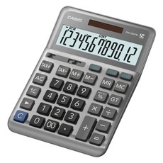 CASIO 卡西歐 辦公用一般計算機 大型 DM-1200FM, 灰色, 1個