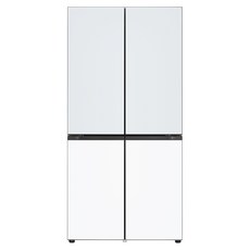 LG전자 [색상선택형] 디오스 오브제컬렉션 STEM 베이직 Fit 앤 Max 상냉장 하냉동 601L 4도어 양문형 냉장고 방문설치, M626GYQ052S