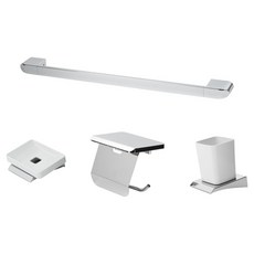 DOOJIN Rustla浴室配件 4件組 DA600, 銀色, 1套