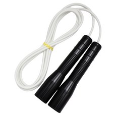 JFROPE 兒童高速跳繩, 黑色 + 白色條紋, 1個