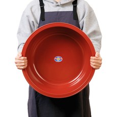 LivingFamily 塑膠紅色大盆, 1個