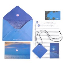 Maket Gamseong 風景簡易信紙組, 10套, 月光