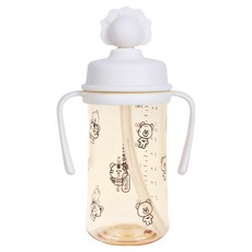 Bebelock 幼兒用PPSU矽膠蓋吸管杯 210ml, 270ml, 1個, 乳霜