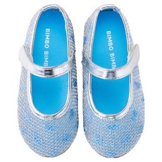 빔보빔바 여아용 리본 메리제인 메쉬 구두