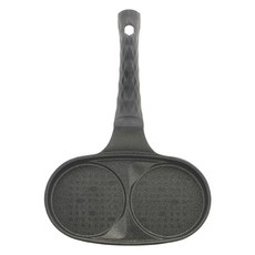 퀸센스 인덕션 2구 에그팬, 23cm, 1개