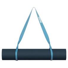RUMBLE ROLLER 瑜珈墊背帶, 1個, 天藍色