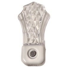 iPlus 保護傘 手控2LED極光白小夜燈 NL-21B-WC, 極光白