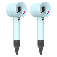 Misoroun 簡約矽膠吹風機保護套 2入, 藍色