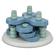 TRiXiE 3階段花朵塔狗狗玩具, 1個, 混合顏色