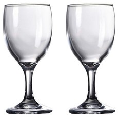 프렌치마르스 클래식 스타일 호텔 로블렛 와인잔, 2개, 125ml