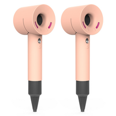 Misoroun 簡約矽膠吹風機保護套 2入, 橘色