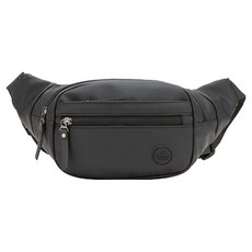CAPACCI 運動多功能休閒腰包斜背包 CP-9211, 黑色