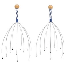 B2WIN 療癒頭皮按摩器, 2個, 混合顏色
