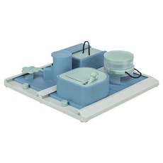 트릭시 3단계 포커박스2 강아지 장난감, 혼합색상, 1개