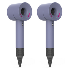 Misoroun 簡約矽膠吹風機保護套 2入, 灰色