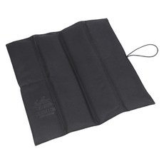 에버하우스 휴대용 접이식 방수 등산방석 매트, 블랙