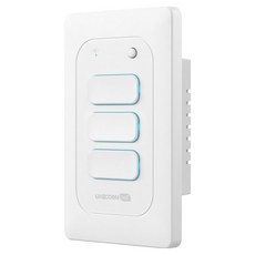 유니콘아이오티 WIFI방식 무선원격제어 스마트 벽스위치 3구 TS-SW, 1개