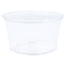 天鵝熟食杯 117 x 58 mm 12盎司 25入 + 圓頂蓋 117 x 40 mm 25入 套組, 1套