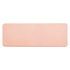 收納王妃 素面珪藻土洗漱墊 24 x 8 x 0.9cm, 粉色, 1個