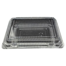 天鵝按扣便當盒, 100入, 1個