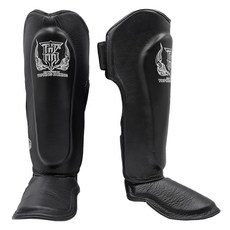 Top King Ribbon SL 自由搏擊護脛, 1套, 黑色