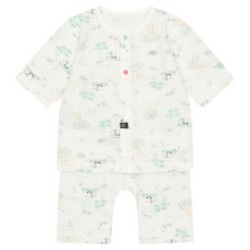 Tartine et Chocolat 嬰幼兒 U7 熊貓內衣上下套裝