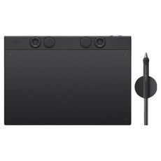 Wacom Intuos Pro 中型繪圖板 + 筆組 PTK670, 黑色