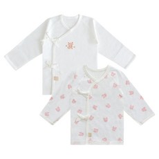 BABY&I 幼兒款柔軟刺繡夏季肚衣 2件組