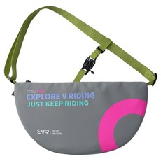EVR 生活防水運動斜背包 EVR-016, 灰色, 1個