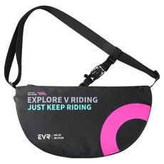 EVR 生活防水運動斜背包 EVR-016, 黑色, 1個