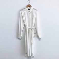 반에이크 롱셔츠 원피스