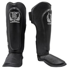 Top King Ribbon SL 自由搏擊護脛組, 1套, 黑色